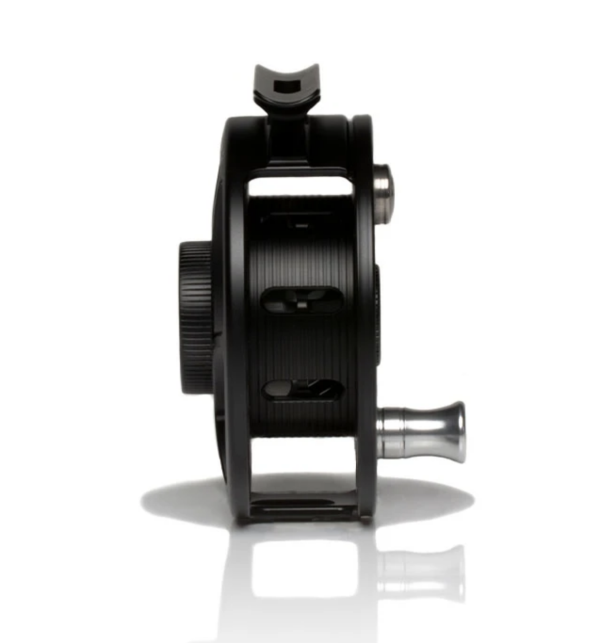 Hatch Iconic 3 Plus Fly Reel Black Silver Arbor